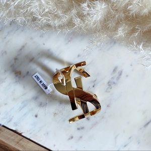 YSL Monogram Cuff Bracelet